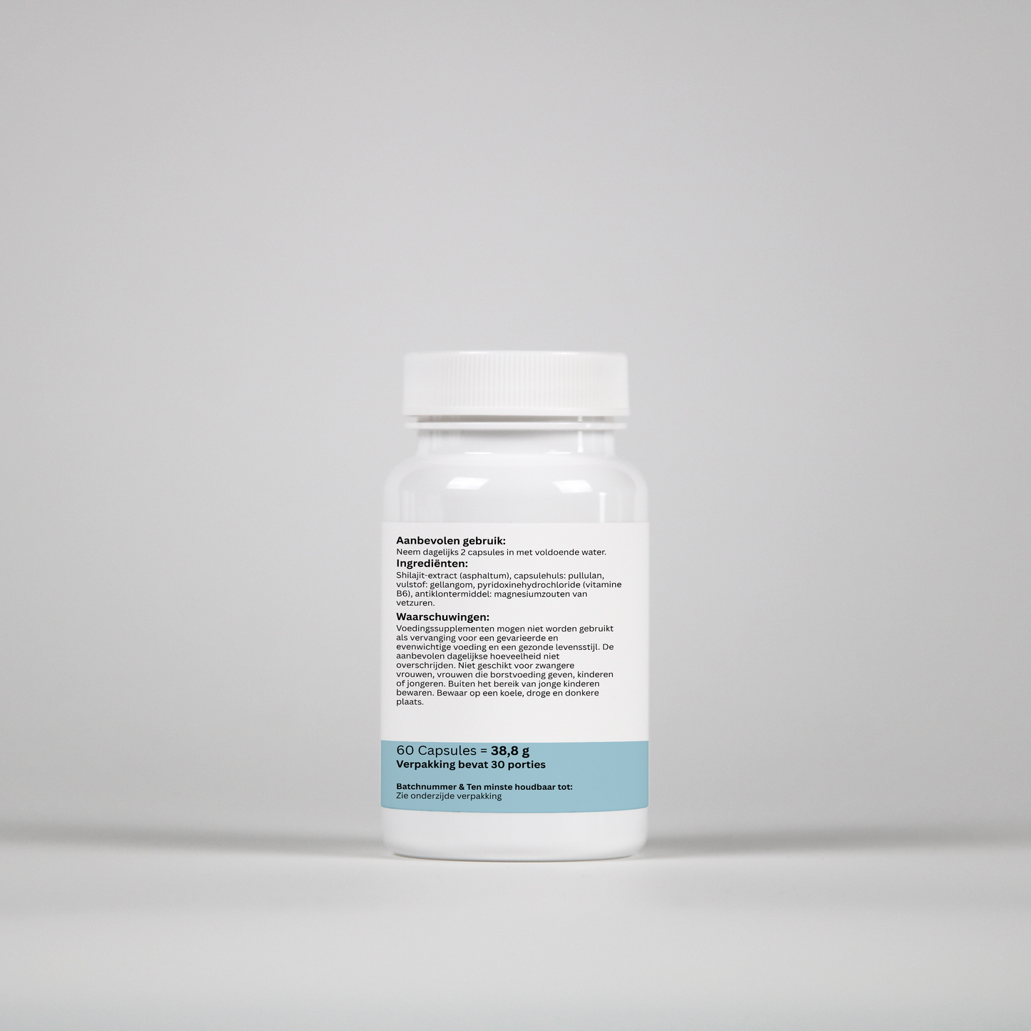 Bee Well Shilajit + Vitamin B6 - 60 Capsules